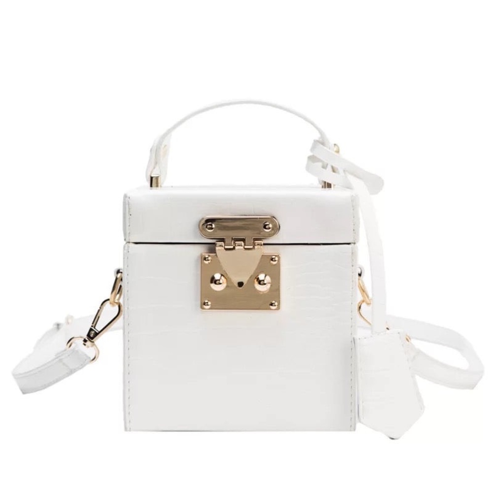 Pandora Box Handbag (White)